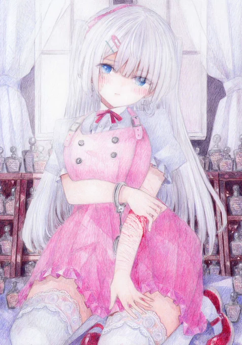 生欲 #オリジナル #アナログ #色鉛筆 