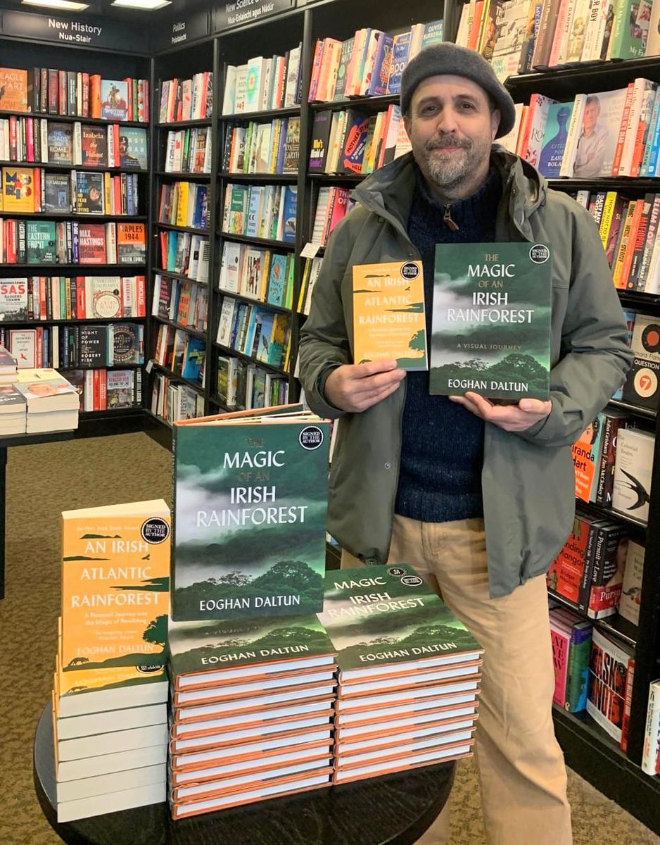Eoghan Daltun ๐ (@irishrainforest) on Twitter photo I was in the wonderful <a href="/WaterstonesCrk/">Waterstones Cork</a> earlier, signing copies of 'The Magic of an Irish Rainforest'.
Apparently the book has been selling "fantastically well"!!
<a href="/HachetteIre/">Hachette Ireland</a> I was in the wonderful <a href="/WaterstonesCrk/">Waterstones Cork</a> earlier, signing copies of 'The Magic of an Irish Rainforest'.
Apparently the book has been selling "fantastically well"!!
<a href="/HachetteIre/">Hachette Ireland</a>