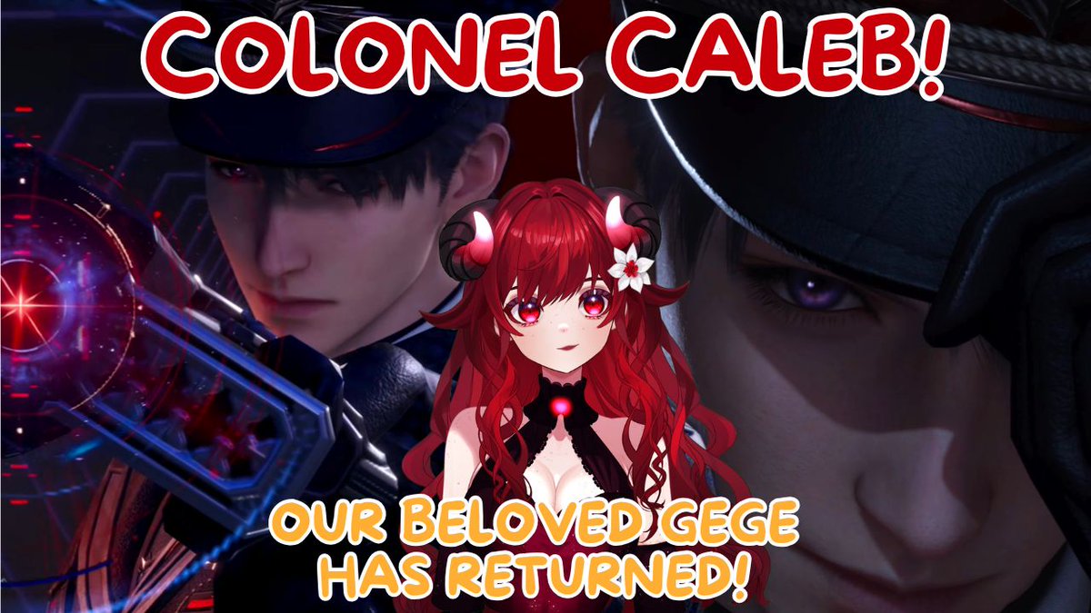 _scarletmother's tweet photo. Video on Caleb's epic return! His character story AND his combat gameplay looks so interesting, I'm SO HYPED! https://t.co/5dsWbXBpa6 #LoveandDeepspacep #戀與深空 #恋と深空 #러브앤딥스페이스 #恋与深空 #Caleb #夏以晝 #マヒル #하우주 #YouTube #Vtuber #Scarletmother https://t.co/l0FBJucdBG