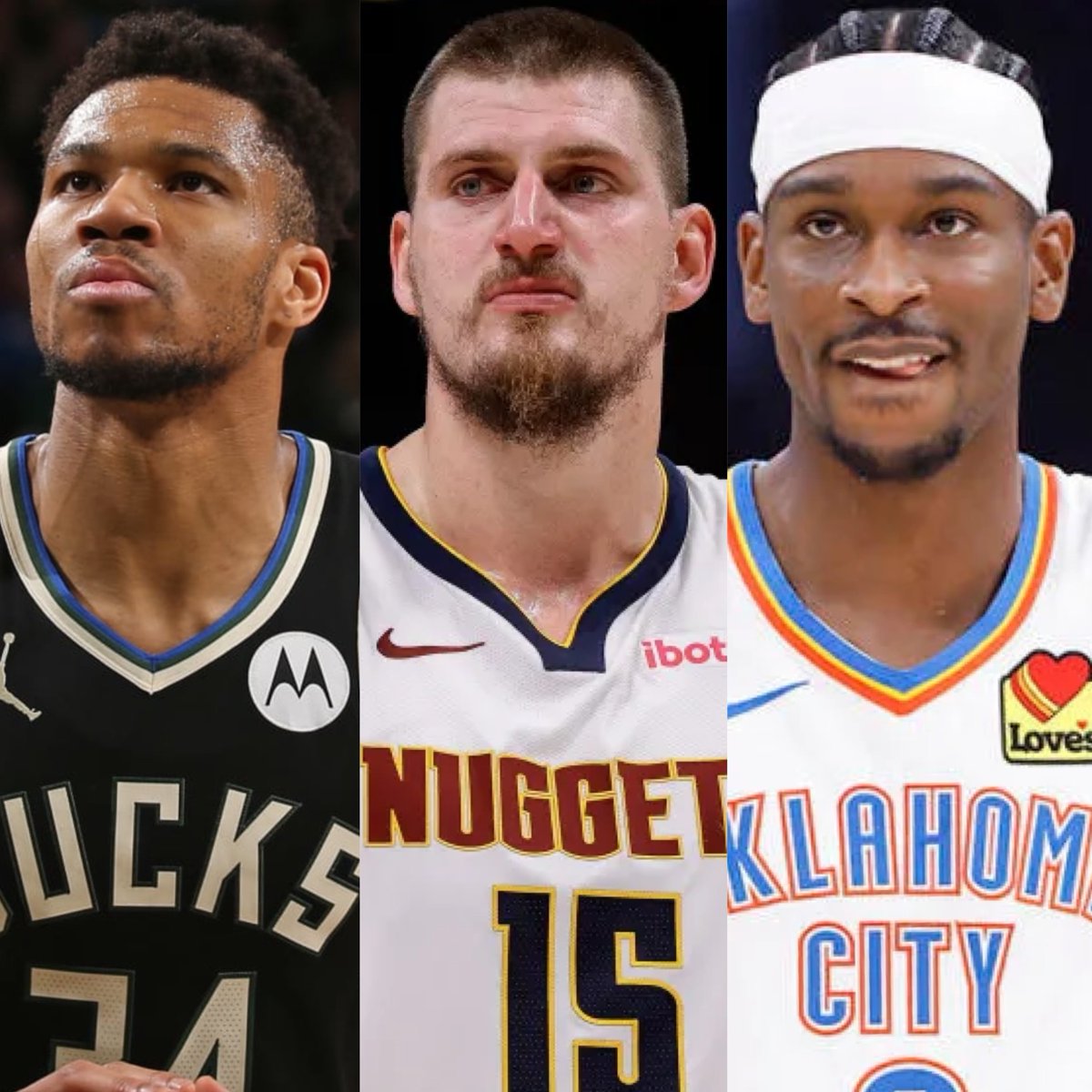 LegionHoops's tweet photo. Giannis, Jokic, and Shai are leading the NBA in scoring this season, with each player averaging 0.1 more PPG than the other.

Giannis: 31.7 PPG
Jokic: 31.6 PPG
Shai: 31.5 PPG

The MVP race is going to get interesting 🍿 (Reddit u/Behanort) https://t.co/HVyrPB6eBj