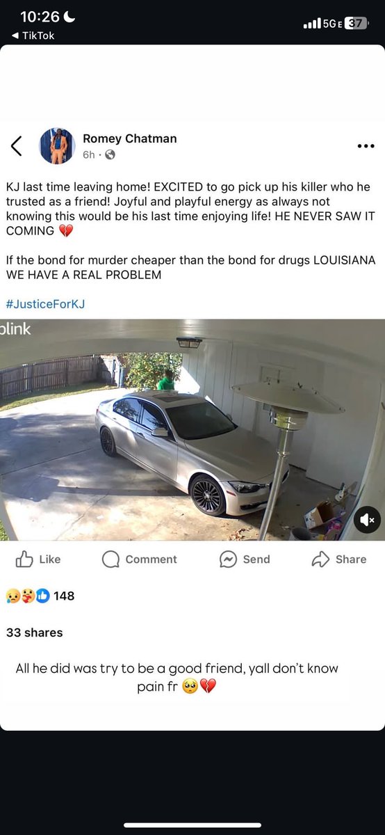 1elleadoree's tweet photo. Everyday I can’t stomach the thought of really losing my bestfriend &amp; boyfriend in 1. He never bothered nobody, all he did was try and look out for everyone that comes his way! No matter if you was his friend or not. Please repost, like, share do whatever! #Justice4Kj https://t.co/MaI84wE2yf