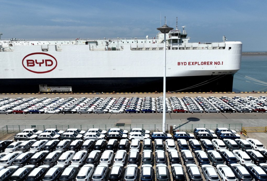 BYD is achieving the most explosive growth of any car company in history.  

Sales up 12x - 400K to 5.5M since 2020. 

BYD Sales 2020-2025 
2020: 440K
2021: 610K
2022: 1.8M
2023: 3.1M 
2024: 4.25M
2025:  5.5M (f) 

2025 targeted deliveries would make BYD bigger than Honda,