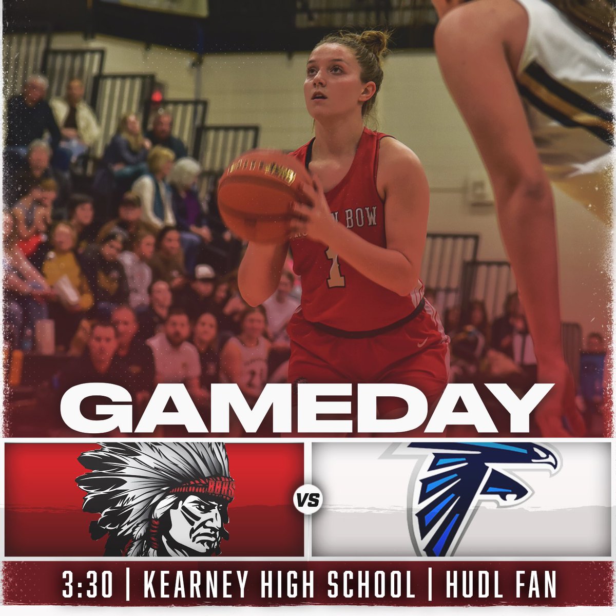 ‼️GAMEDAY‼️
 
🆚 Freeman
📍 Kearney High School 
⏰ V 3:30
📺Hudl Fan