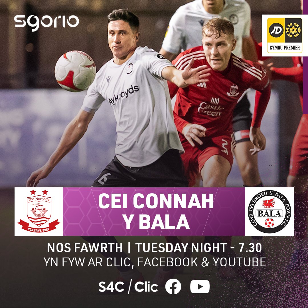 Gêm ENFAWR yn y ras am y Chwech Uchaf!

The race to make the Top Six is going down to the wire! 🔥

Yr holl gyffro yn fyw ar Sgorio nos Fawrth am 7.30 🤩