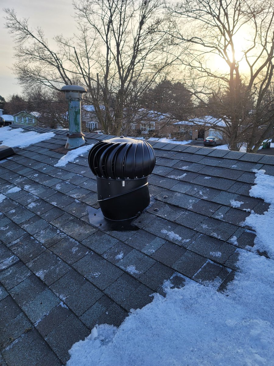 Hey Toronto homeowners! Your roof's health depends on good ventilation. We prevent rot by controlling attic moisture and temp.

Services:
Vent Replacement
Repair/Install
Winter Repairs

We involve you in decisions, serving GTA.

📞: (416) 247-2769 

#RoofVentilation #Toronto