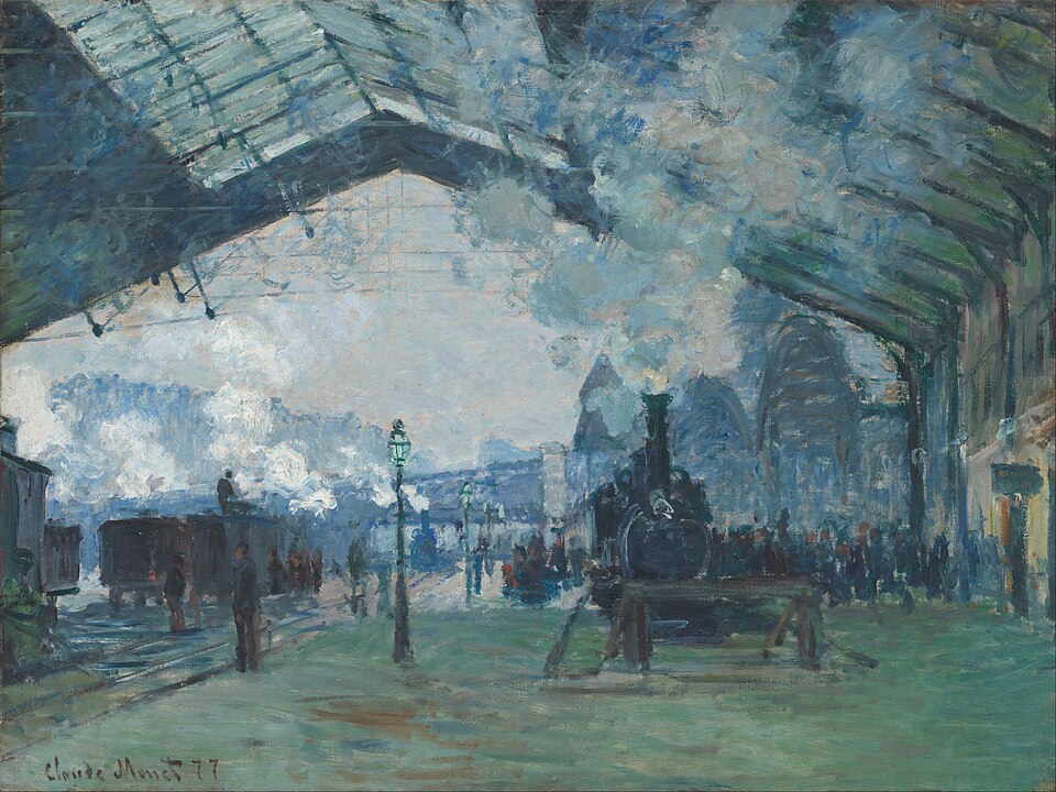 impression_ists's tweet photo. Monet was famous for landscapes, light, and color.

Suddenly, he obsessed over black smoke and a dull station. 

No one understood. 

The authorities didn’t understand either: Monet asked to change the train schedule to "play" with smoke and light.

The result changed everything.

Monet's Gare Saint-Lazare series, 1877, 12 paintings, reflects his obsession with capturing the modernity of Paris. 

Monet's perfectionism drove him to extremes:

🔹️ Ignoring those who said smoke and a station made no sense and would be a failure.

🔹️This led him to spend countless hours at the station, observing the effects of smoke and light.

🔹️Unsatisfied, he managed to persuade the authorities to change the train schedules.

🔹️And once completed, he defended his work against initial criticism.

The result is history.

What was more important? Having talent? Persevering? Innovating? Defending your ideas to the end?