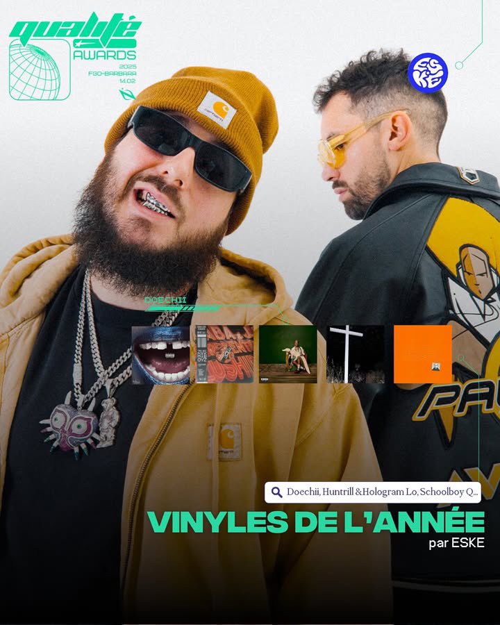 Newtone m’a demandé de sélectionner 5 des meilleurs vinyles rap FR/US de 2024 pour leur Qualité Awards

Du coup petite sélection à dérouler 🏆