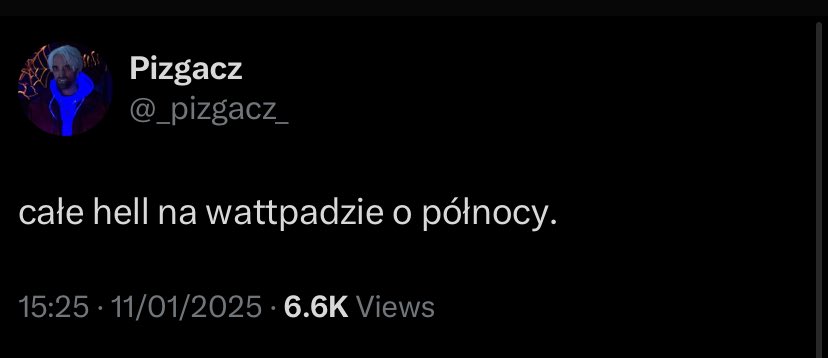_nathreads's tweet photo. Nic nigdy nie wywoła we mnie więcej emocji niż Kasia i jej niespodziewane wpisy na twt 
 #pizgaczhell https://t.co/06Zlma1ixL