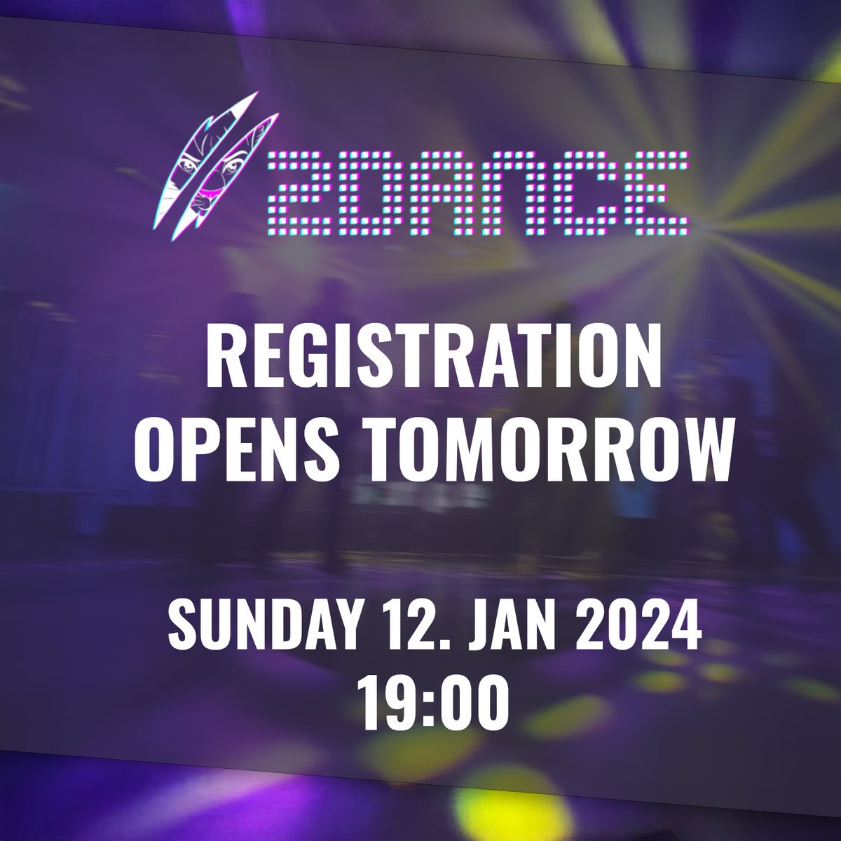 Get ready everybody! Registration opens tomorrow at 19:00 on our website:

▶️ two-dance.de/#join_us