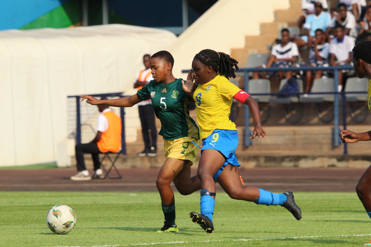 SAFA_net's tweet photo. Current score update in Franceville 

🇬🇦1️⃣-7️⃣🇿🇦
FIFA U17 Women’s World Cup qualifiers 
@VolkswagenSA https://t.co/aqu1c5sFha