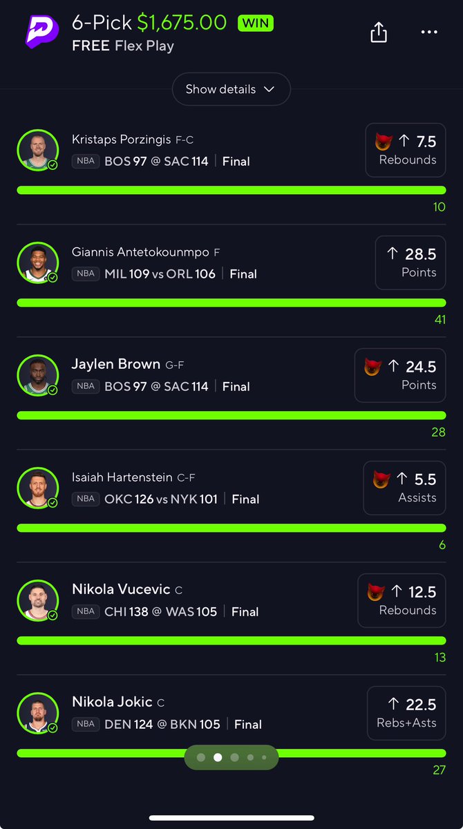 lifewithdt's tweet photo. LASTNIGHT WAS GREAT 😌 LETS DO IT AGAIN ‼️
#PrizePicks #GamblingX #NBA https://t.co/GU9qgaQABR