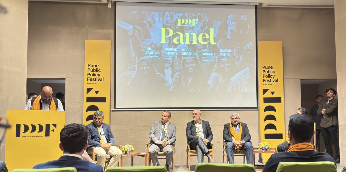 Pune public policy festival was a welcome break from usual work and events. Heard some of the brightness minds on the planet speak about policy and India’s journey to $10 Trillion economy.

Thank you <a href="/DeoSahil/">Sahil Deo</a> <a href="/Aneeshkelkar1/">Aneesh kelkar, CA, CFA</a> &amp; team for putting this together 🖖🏼

Postcards below