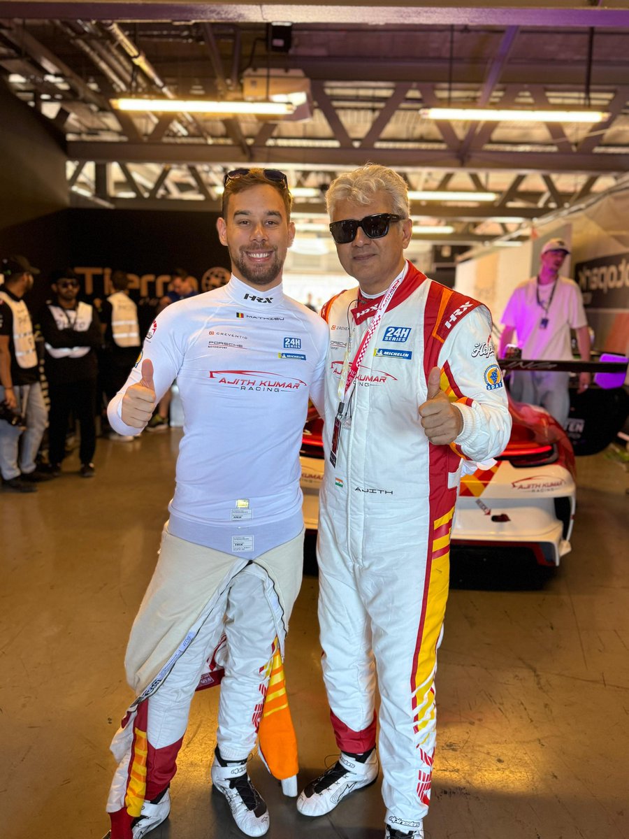 Akracingoffl's tweet photo. Fueled by passion,driven by speed 

#AjithKumar #ajithkumarracing #racing #akracing #DubaiRaceWeekend https://t.co/C9c9XtyWsj