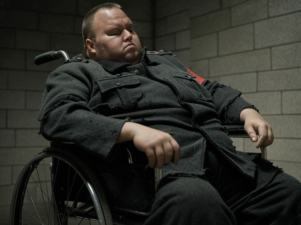 BWOOOfella's tweet photo. I see his past and his future. 

#Extradite #nazifatnik @kimdotcom #kimdotcom https://t.co/EndomgqaQy