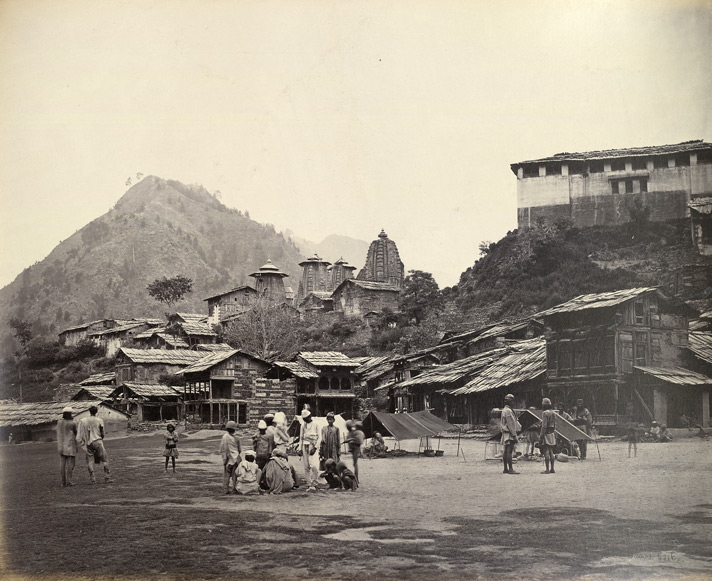 1864: Chumba (Chamba), Temples and Bazaar.

cc. <a href="/IndiaHistorypic/">indianhistorypics</a>
