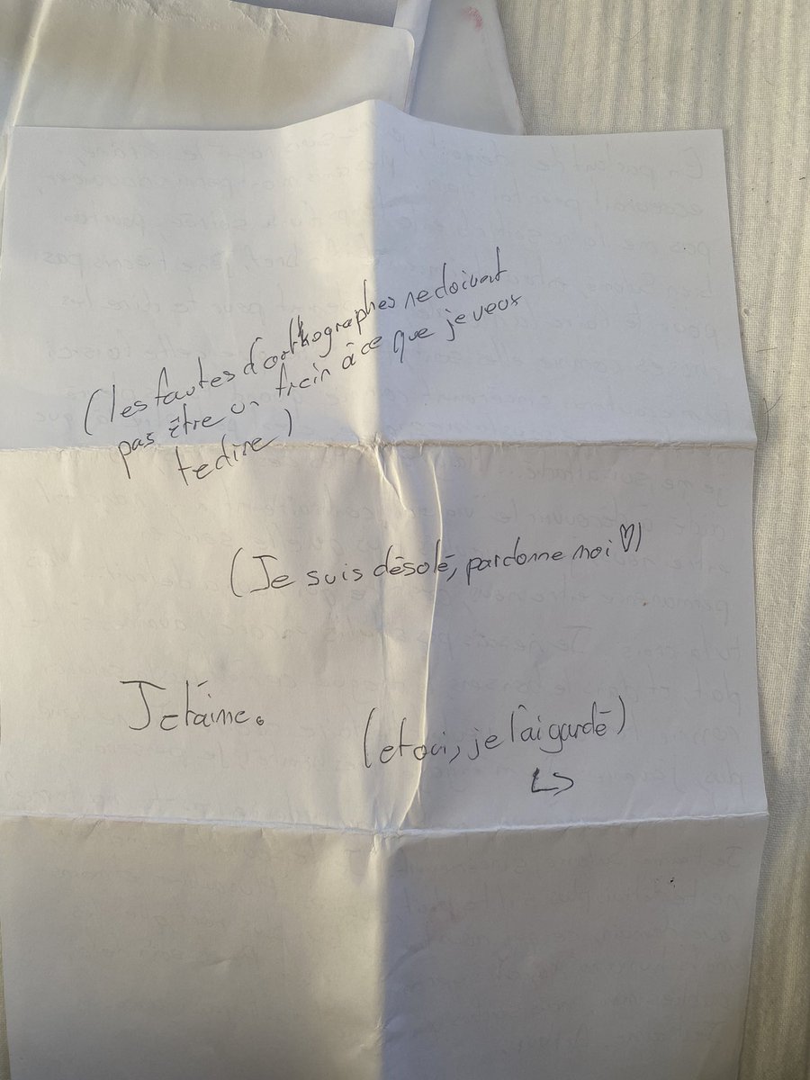 takeyourkarma's tweet photo. @paodereretour Lettre n•1 avec double dose d’écriture de CE2 https://t.co/Ht6byMfwDG