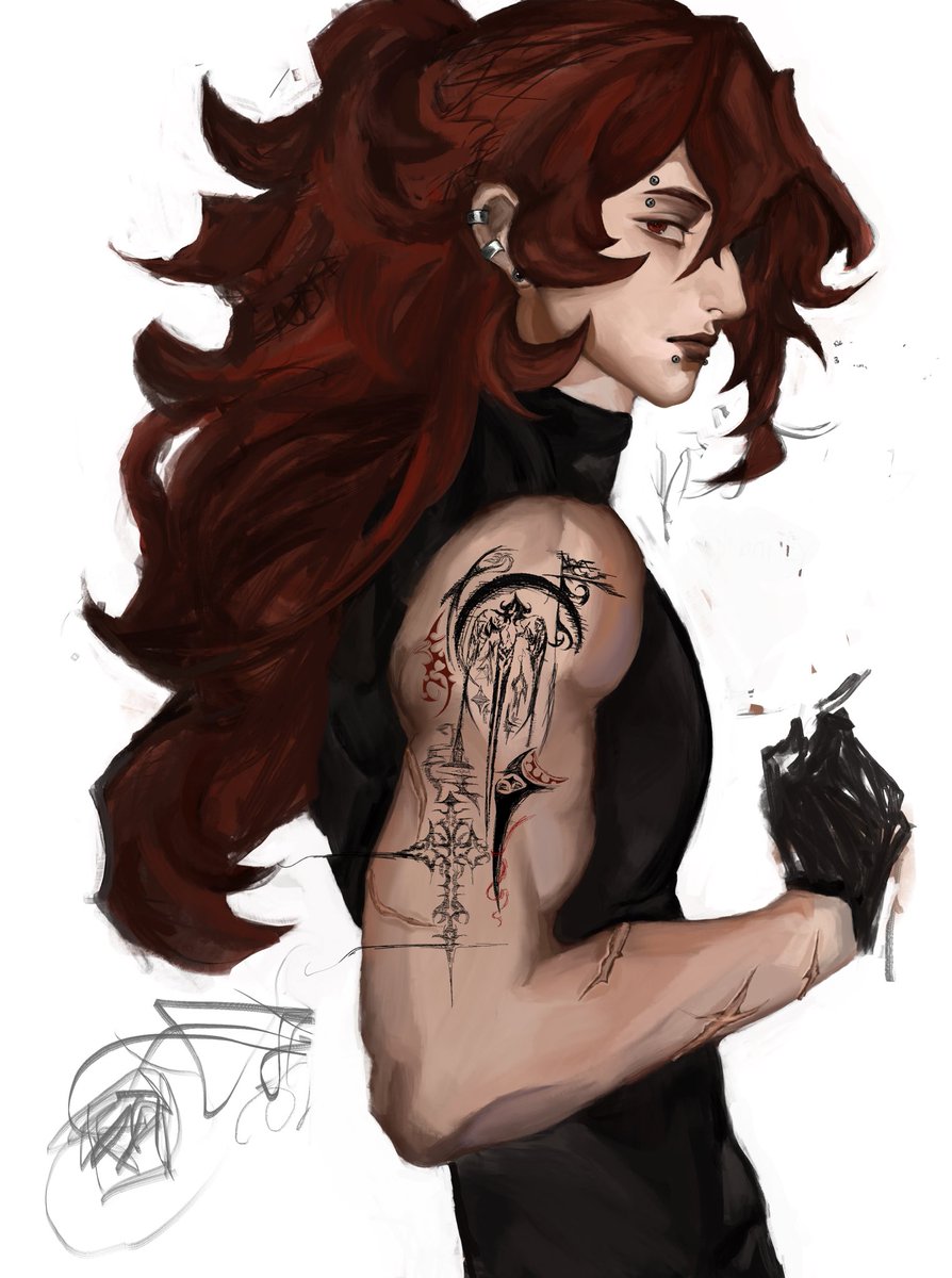 inked #diluc
