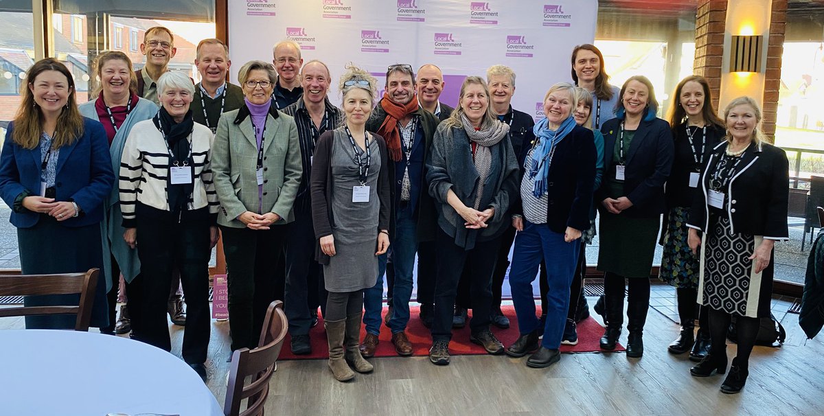 A fantastic <a href="/LGA_Independent/">LGA Independent Group</a> Group conference in Berkshire this weekend, and a great opportunity to catch up with all these <a href="/TheGreenParty/">The Green Party</a> councillors. Thank you <a href="/OvertonMarianne/">Marianne Overton MBE</a> and team for organising at such an important time to protect the future of local government