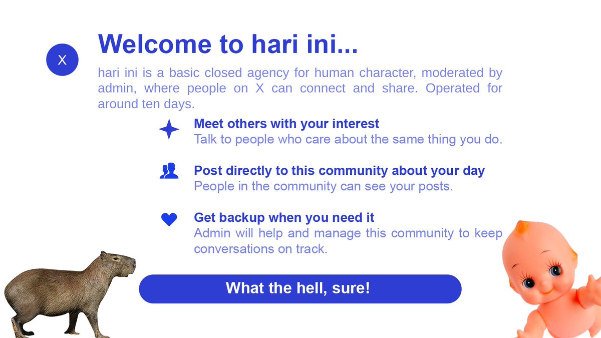 hari ini bubaran 🥲 tweet media