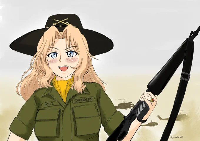 「朝に嗅ぐ敵戦車の燃える匂いは最高ね!」