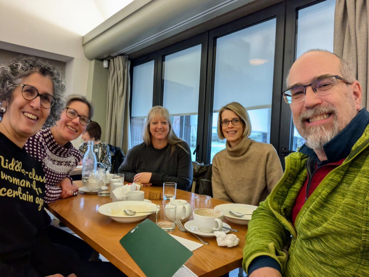 Menopause Café (@menopause_cafe) on Twitter photo We held our AGM this morning, then lunch at <a href="/museumbw/">The Black Watch Castle and Museum</a>.
Rachel was cosy in sweatshirt from <a href="/manwhohasitall/">manwhohasitall</a> .
Trustee Dr @LauraJa70798432 , Administrator <a href="/MamanB/">Heather Borderie</a> ,
volunteer Gaynor,
and Trustee/ IT man Andy.
#Volunteer #volunteerwork #menopause We held our AGM this morning, then lunch at <a href="/museumbw/">The Black Watch Castle and Museum</a>.
Rachel was cosy in sweatshirt from <a href="/manwhohasitall/">manwhohasitall</a> .
Trustee Dr @LauraJa70798432 , Administrator <a href="/MamanB/">Heather Borderie</a> ,
volunteer Gaynor,
and Trustee/ IT man Andy.
#Volunteer #volunteerwork #menopause