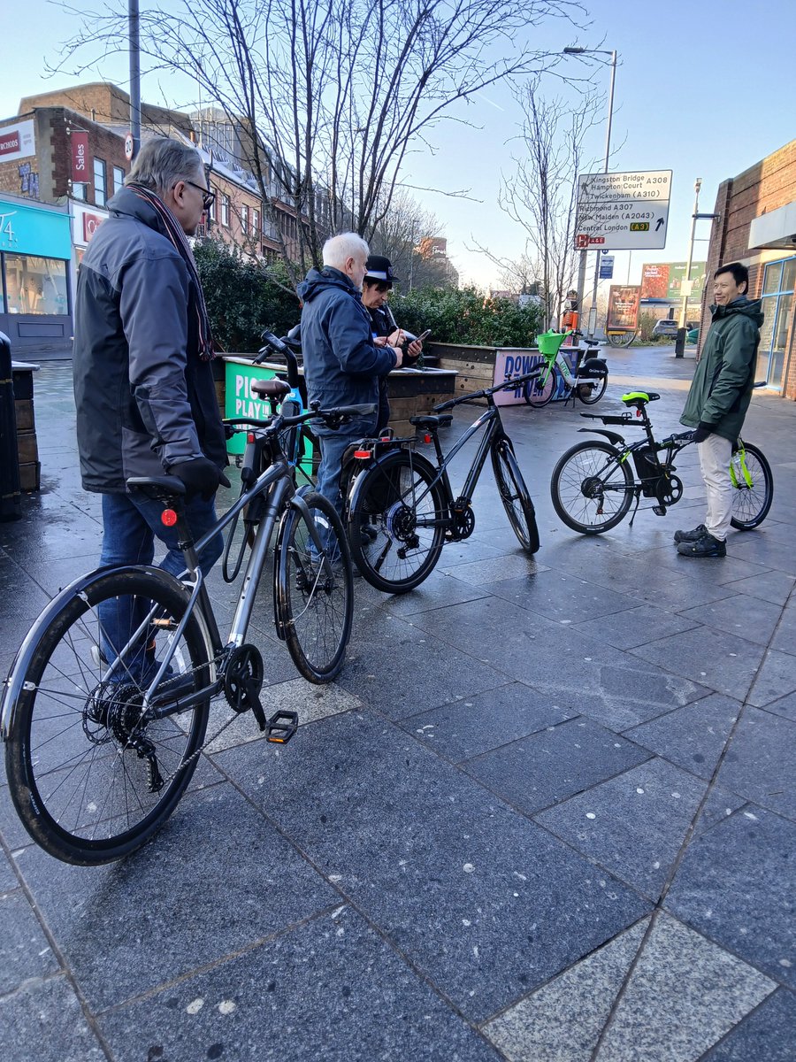 MPSKingstonGate's tweet image. It was a chilly one but we made it!!!

Thanks to those who came to Kingston Station.

#BikeMarking
#SaferNeighbourhoodTeam
#KingstonGate