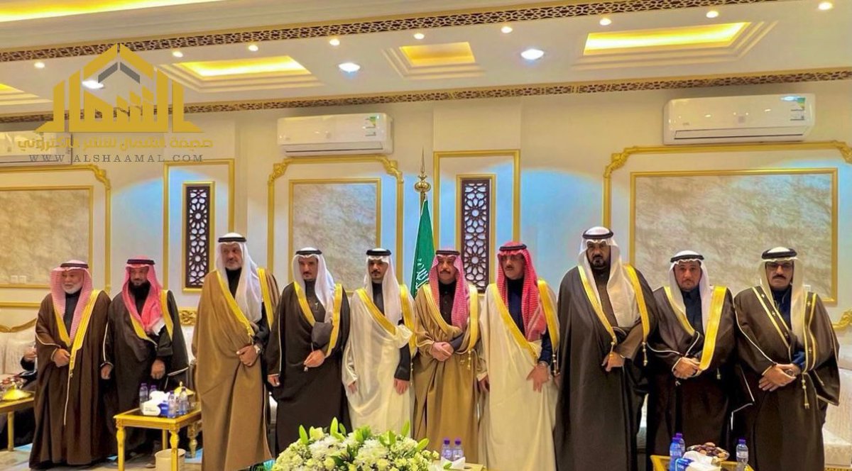 الشيخ سحلي الشريهي يحتفل بزواج نجله المحامي "عبدالإله"  alshaamal.com/281956/