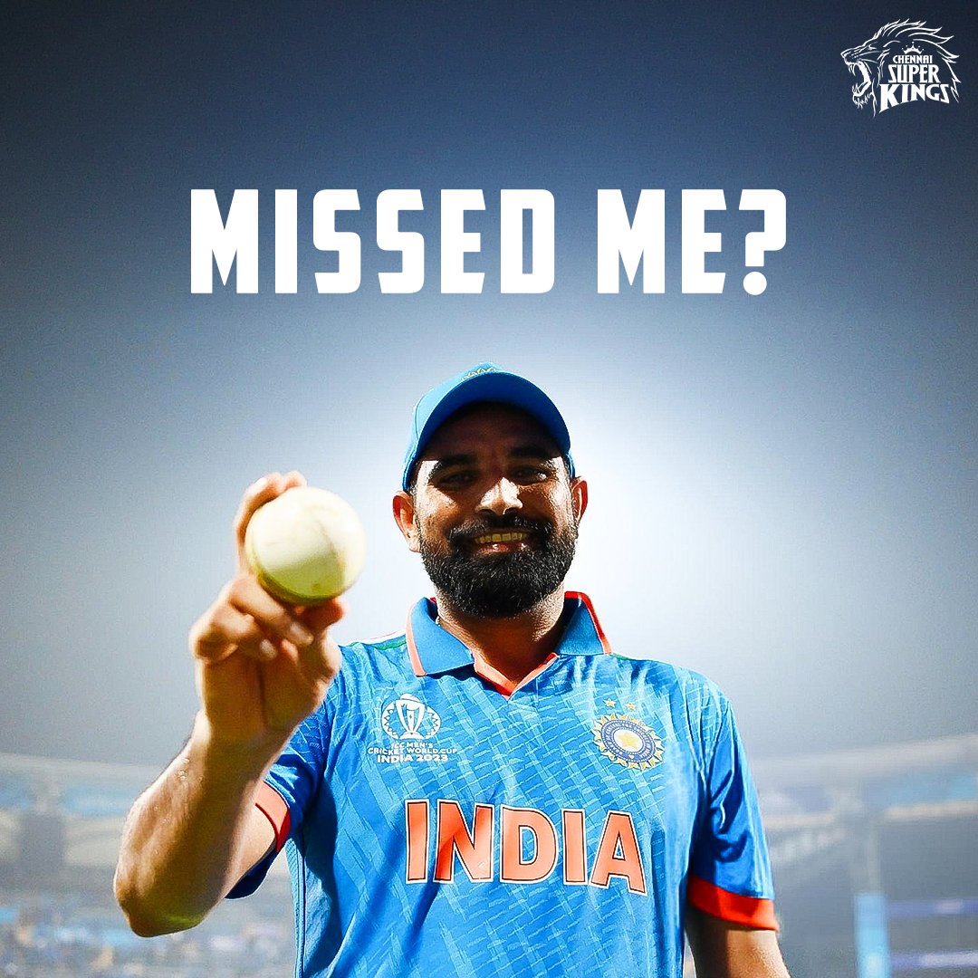 ChennaiIPL's tweet photo. The hero is back!🥳🤩

#WhistlePodu #INDvENG https://t.co/9ac9oxk46B