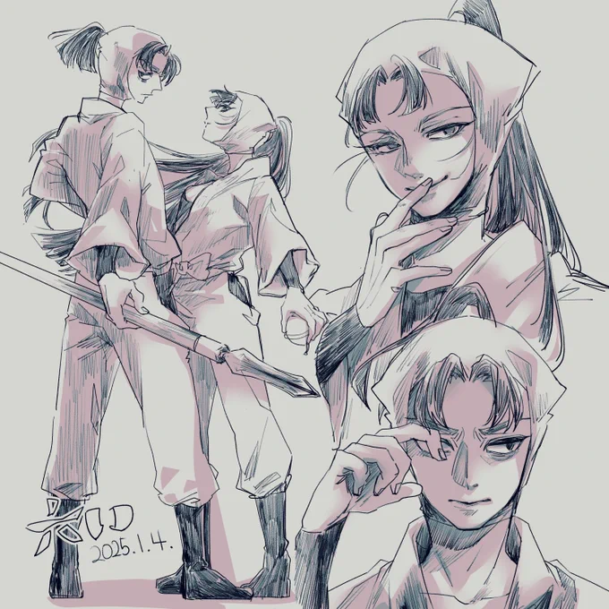 文仙 など最近の落書きまとめ 