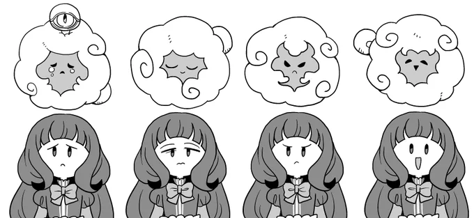 いつ描いたかも覚えていないコーちゃんを清書してるけどなんか飽きそうだな 