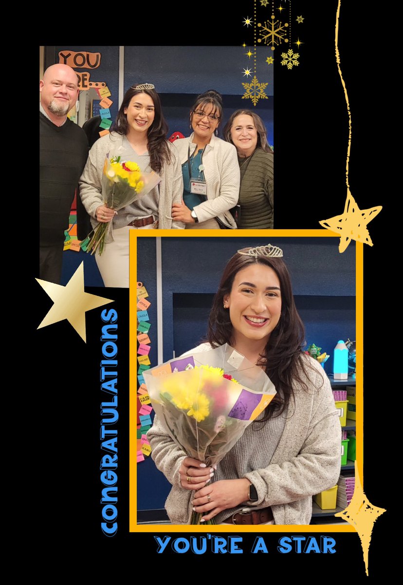 🌟🎉 Let's give a round of applause to Ms. Doporto for being selected as <a href="/LomaTerraceES/">Loma Terrace ES</a> Teacher of the Year! 🎉🌟 Your passion for teaching and love for your students is what makes you truly special! Congratulations 🎊! 💛🦁<a href="/YsletaISD/">Ysleta ISD</a>