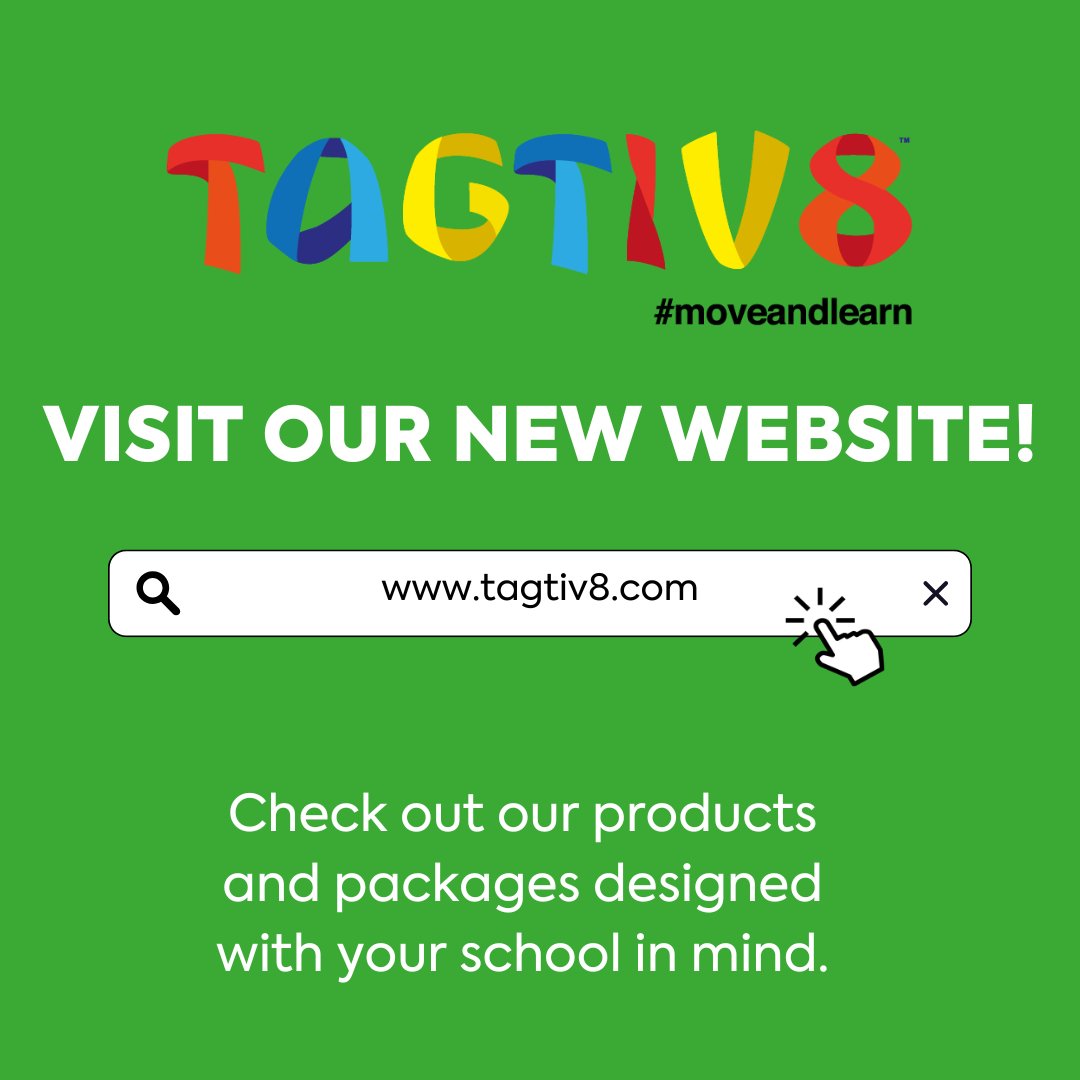 tagtiv8's tweet photo. 🚀 Have you visited our new website yet? 🆕
It's live, it's fresh, and it's waiting for you!
Check it out now and let us know what you think! 🐯
https://t.co/JtsZE1vXS9 #newwebsite #moveandlearn #play #playistheway #Tagtiv8 #activelearning #educationinnovation #physicalactivity https://t.co/4SPJJ6REvR