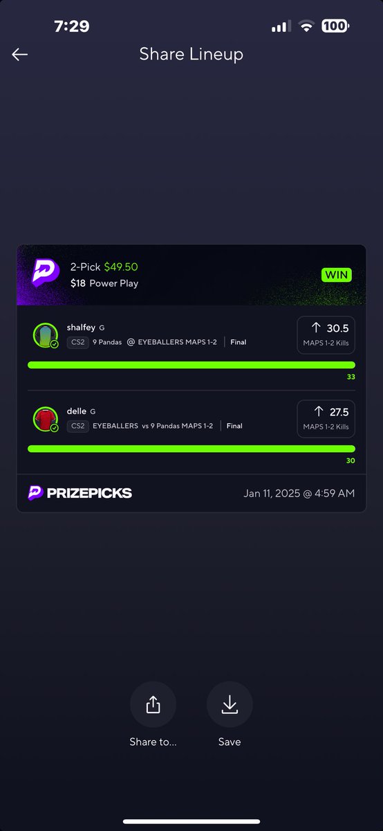 UndisputedLock's tweet photo. 💥BANG💥 we will take the last minute bankroll builder💵.#prizepicks #cs2 https://t.co/e1t4287lVu