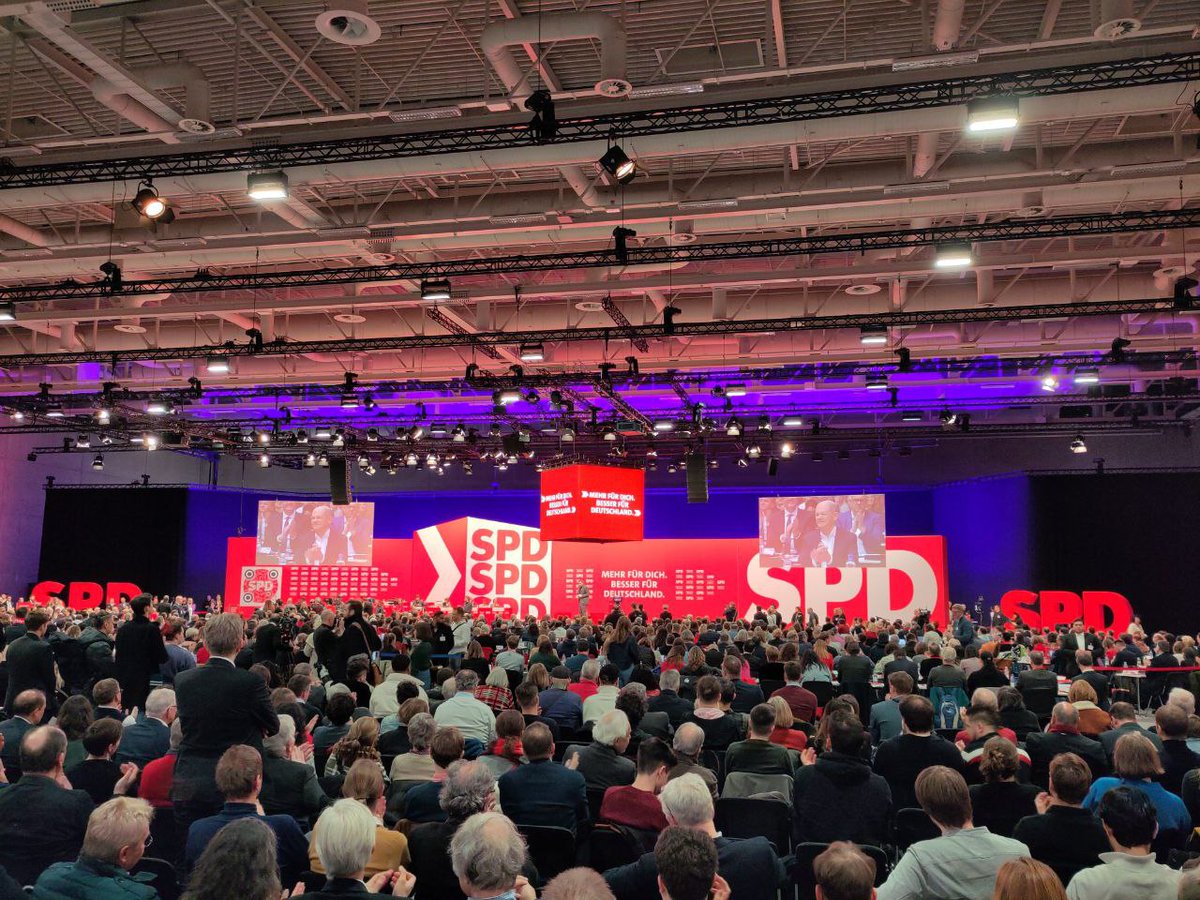 OpenSlides war heute im Einsatz beim Parteitag der SPD #spdbpt25