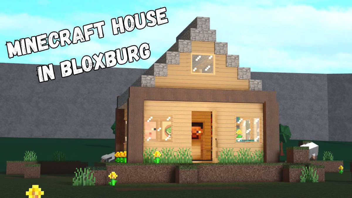 I built a Minecraft house in <a href="/heybloxburg/">Welcome to Bloxburg</a> !! Video is out on my YouTube we 
cooked😋🔥

#roblox #bloxburg #welcometobloxburg 

 youtu.be/WDlEy-QYzZo?si…