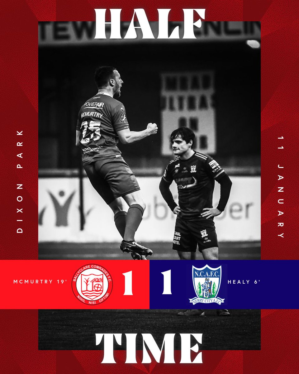 An entertaining first half and it’s all square.