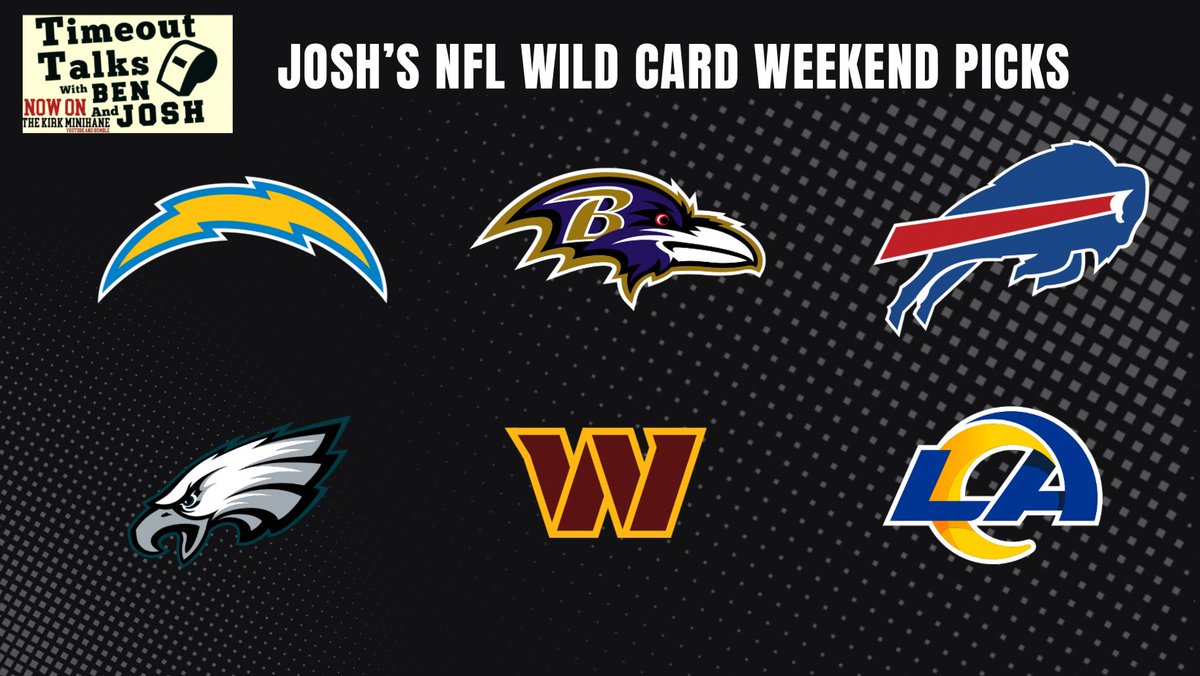 Timeouttalks's tweet photo. The NFL playoffs have officially arrived! Check out our Wild Card Weekend predictions! #NFL #Timeouttalks https://t.co/uYzDG24SQW