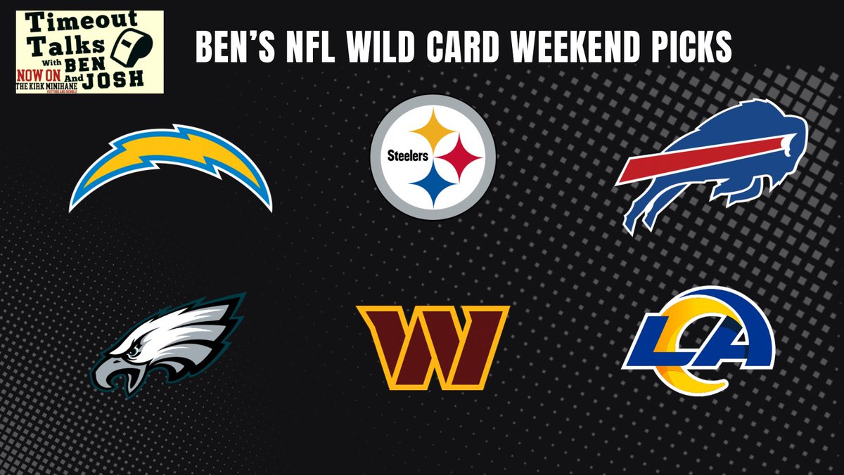 Timeouttalks's tweet photo. The NFL playoffs have officially arrived! Check out our Wild Card Weekend predictions! #NFL #Timeouttalks https://t.co/uYzDG24SQW