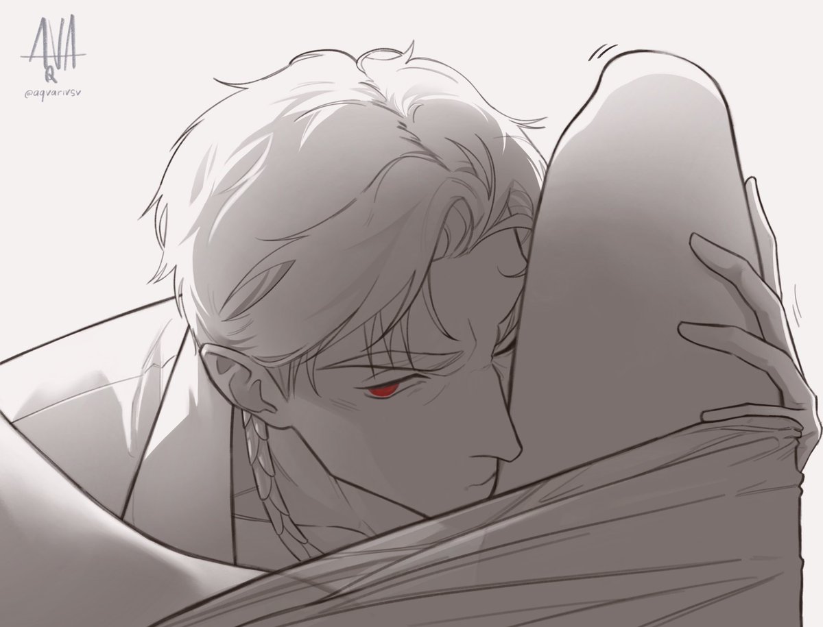 aqvarivsv's tweet photo. Do you want it, kitten?🙇 #Sylus #LoveandDeepspace https://t.co/vvYGJRTsUT