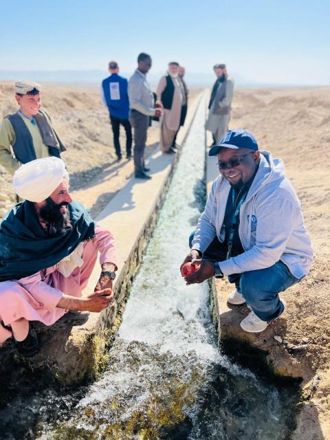 kanniwignaraja's tweet photo. As climate change worsens water stress, water tables recede in many parts of the world. Trying to get natural water systems flowing again in Afghanistan by combining centuries-old karazes - underground water canals - with today's water science+tech. James Hendina, @UNDPaf area manager for Kandahar, Helmand, Nimroz, Uruzgan, and Zabul, explains how: https://t.co/tG0CQwBikO