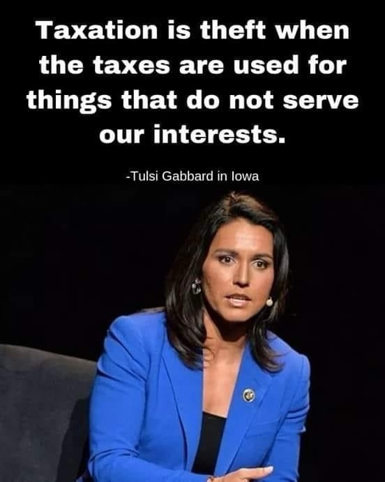 Do you agree with Tulsi?
