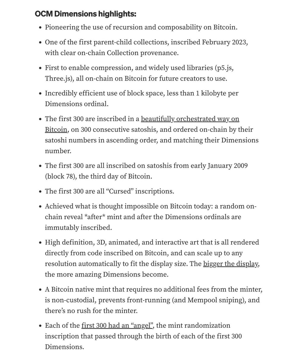 OCM Dimensions #11

What <a href="/huuep/">danny huuep</a> and the team at <a href="/OnChainMonkey/">OnChainMonkey®</a> have done here is pretty astounding. This 3D on-chain monkey is minted onto a bitcoin sat from 2009. So much care went into pushing what is possible here.  I hope more ordinal projects adopt this minting experience.