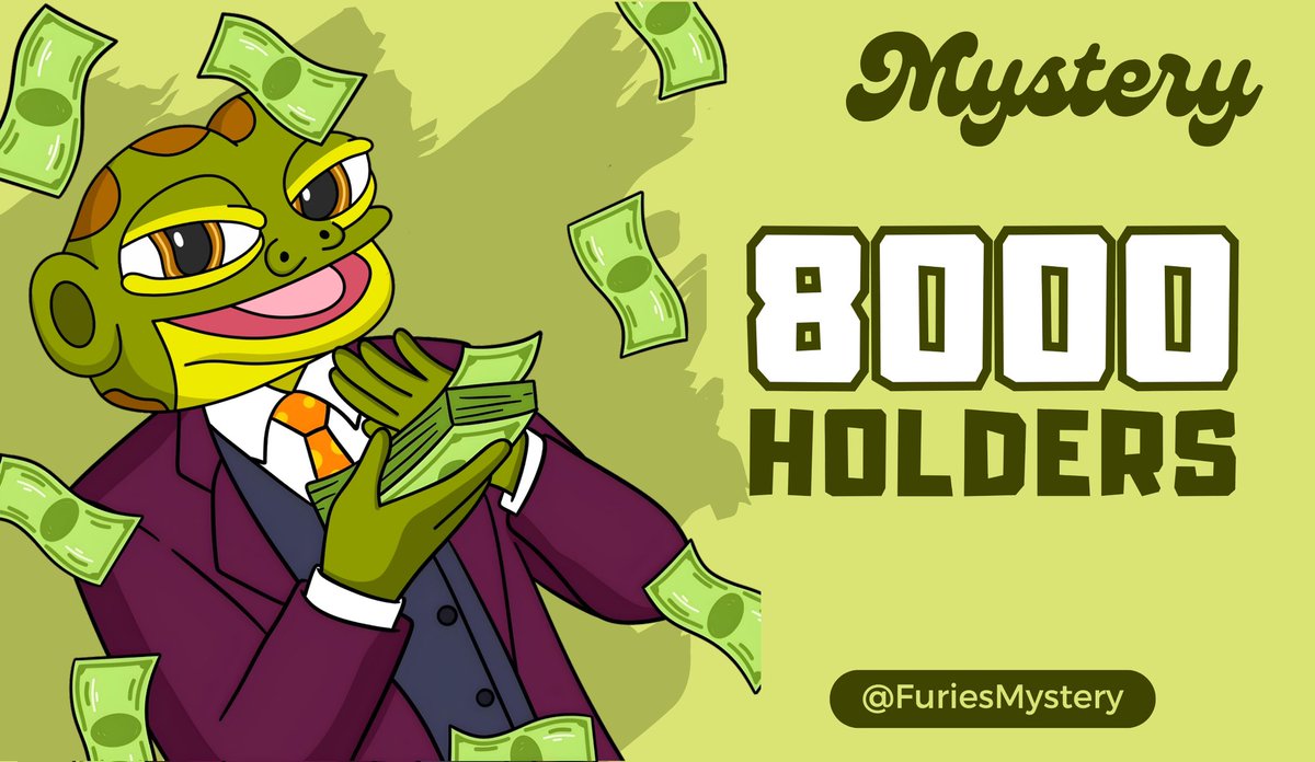 8000 #Mystery Holders 🐸✅