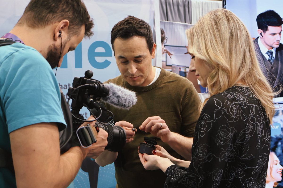 buddie_ai's tweet photo. 🎉 Last day at #CES2025!
It’s been an incredible journey showcasing Buddie to all of you. 🎧
Missed us at the show? Don’t worry—Buddie is coming to Kickstarter! 🚀
👉 https://t.co/2An0drS53C
Thank you for all the love and support at CES!  See you on Kickstarter! https://t.co/2PdzjujfWT