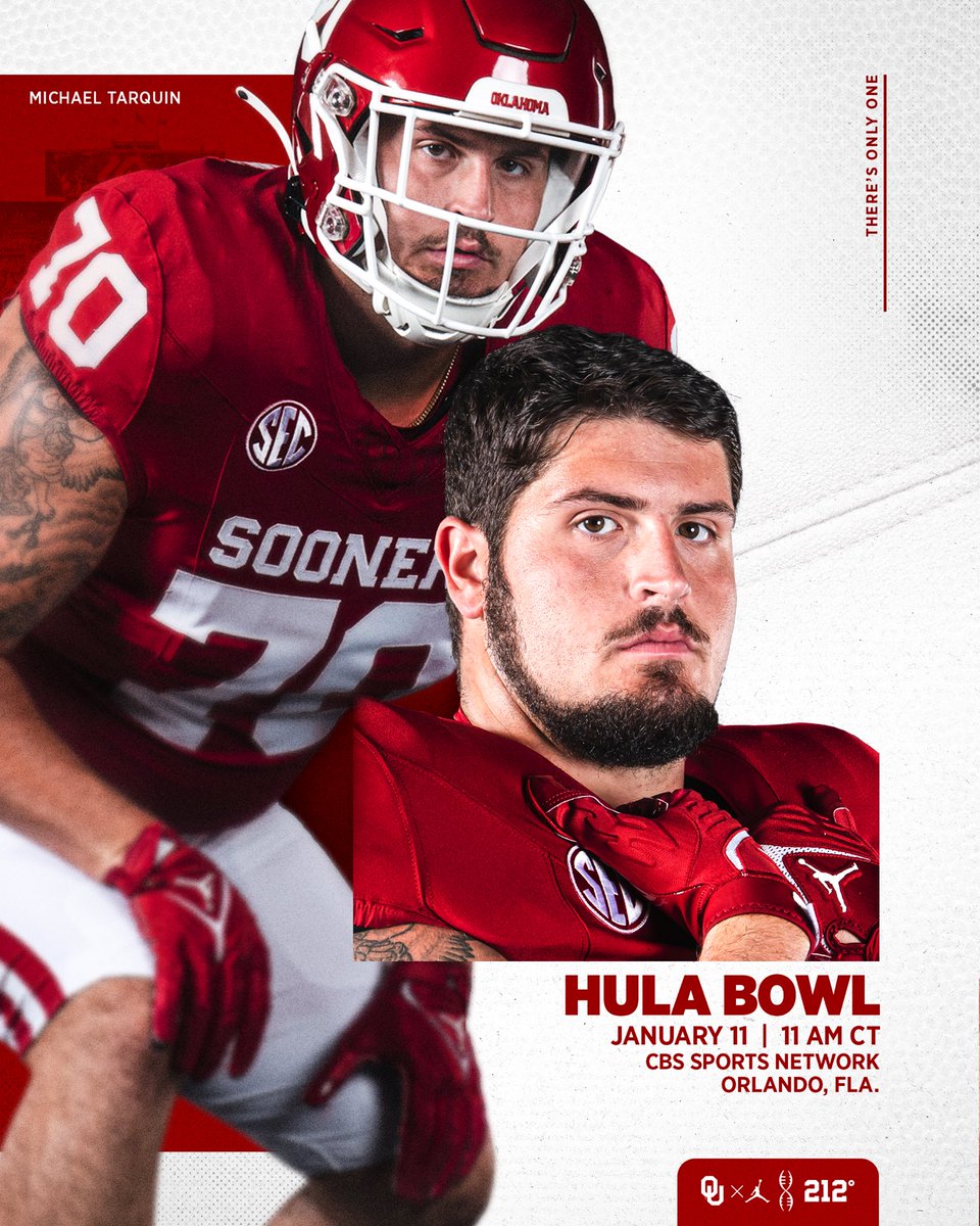 Good luck to <a href="/Mike_Tarquin70/">Michael Tarquin</a> in the <a href="/Hula_Bowl/">Hula Bowl</a> today! 🌴

⏰ 11 a.m. CT
📺 CBS Sports Network