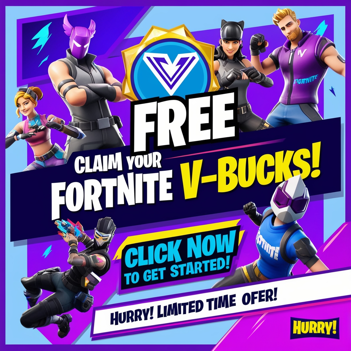 HealthWealthGee's tweet photo. 🎮✨ Claim Your FREE Fortnite V-Bucks! Don't miss out on this amazing offer! 
Click here now 👉 https://t.co/ZvQyG6wAKB ⏳💸 

#Fortnite #FreeVbucks https://t.co/JGhB7C8ldh
