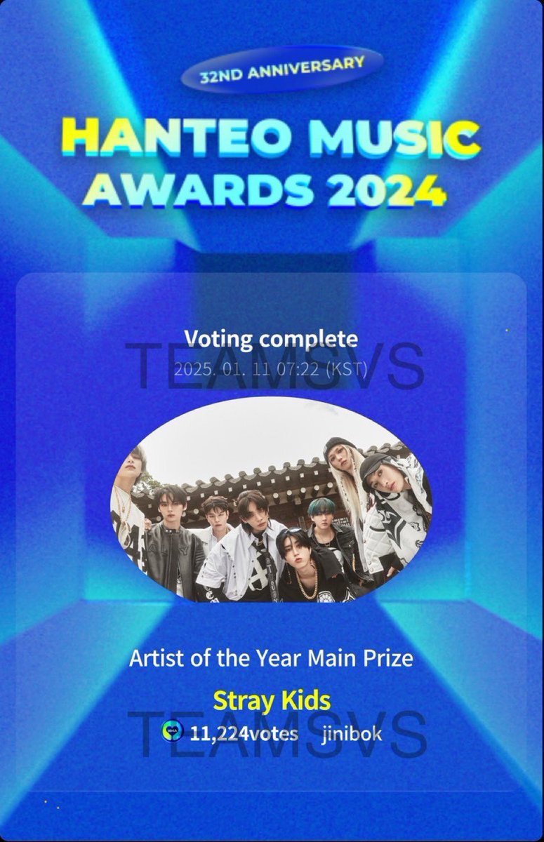 TeamSVS's tweet image. ✅11,224 votos para #StrayKids💥🥊

Sonrían😊 Con esto concluye nuestro Ultra Juego, esperamos que se hayan divertid💚

Hoy es el día FINAL de HMA, no se olviden de votar Whosfan &amp;amp; BigC🔥

🎁1 BONSANG, 4 DAESANGS

⏰Fin: 1/12, MEDIODÍA KST
#OperationBounceBack #HMADaesang4SKZ