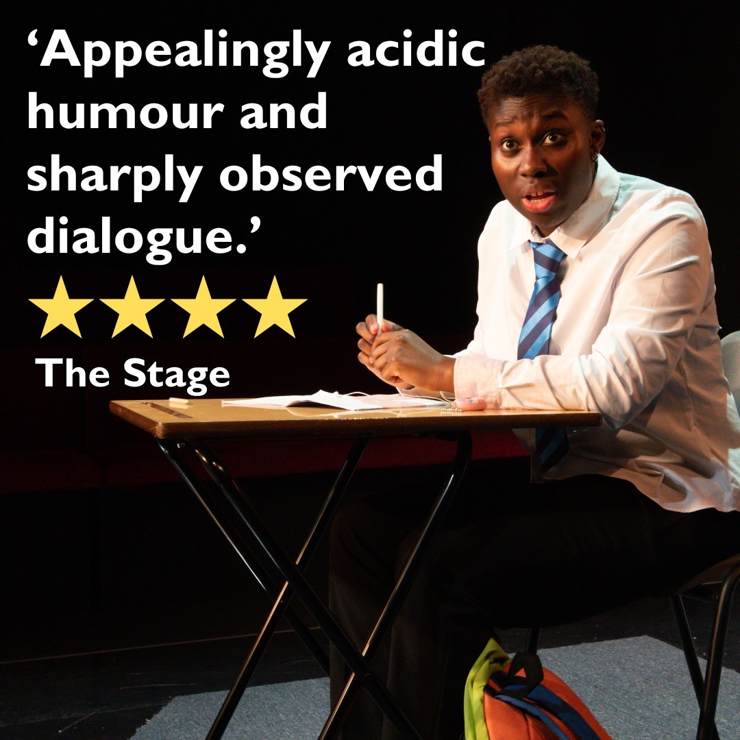 finborough's tweet image. The reviews are in for Belly of the Beast. Get your tickets now to see the play that The Stage called a "heartfelt play about identity, idealism and the often-shocking state of our schools."
🎫Tickets here: zurl.co/ATpMX 
📅 Running until 1 February
📸: Ali Wright