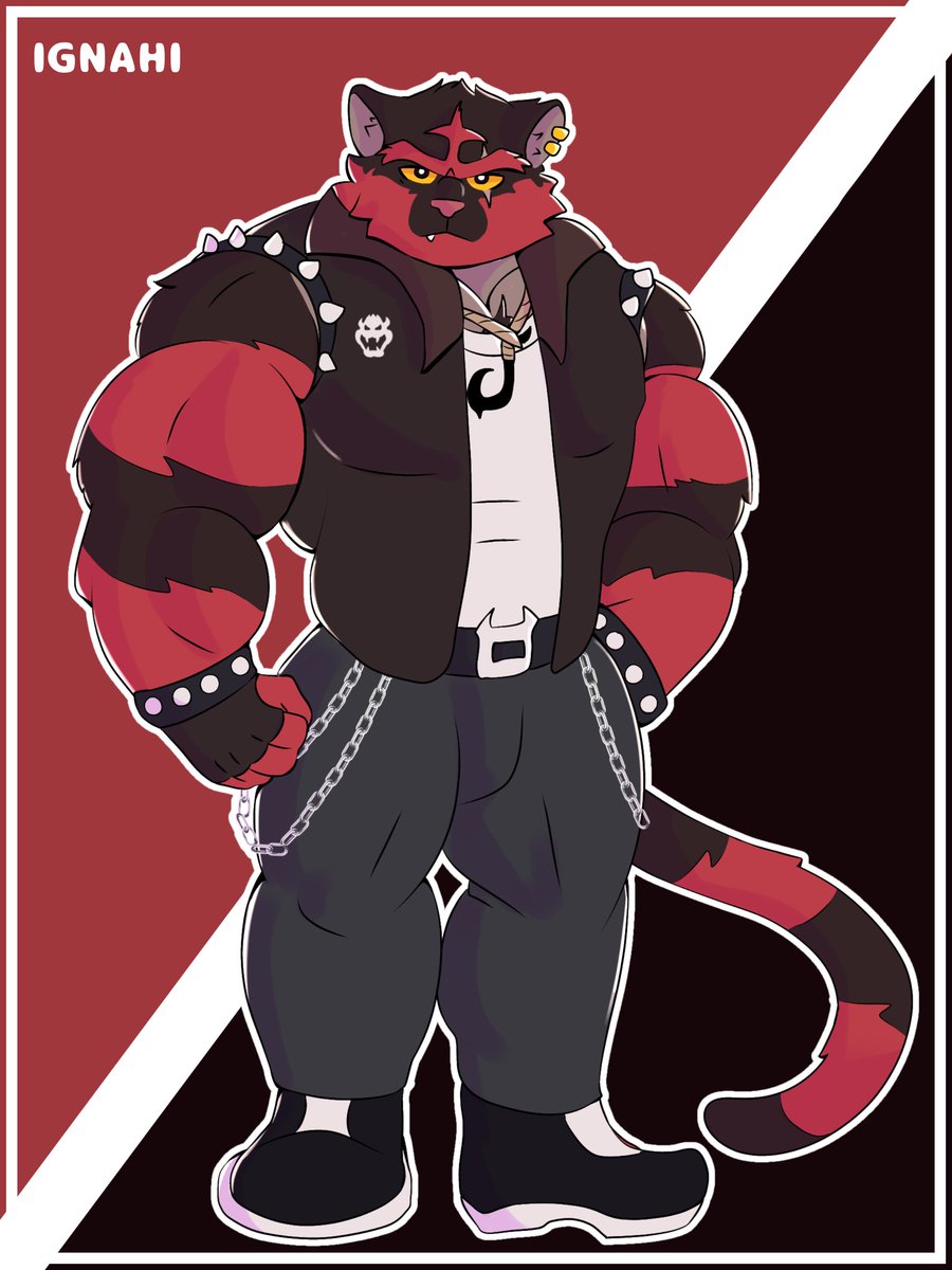 Ignahi the Incineroar 🔞🐯❤️‍🔥 tweet media