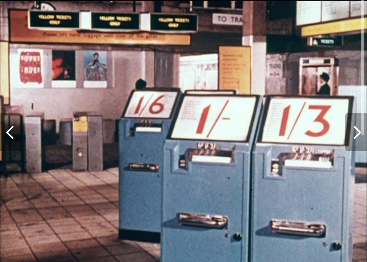 Actually self service has a longer history. When planning the new Victoria line LU started to automate issuing &amp; checking of popular tickets to save money, reduce queues &amp; fraud.  The first self service ticket machines were installed at stations in the 1960s.